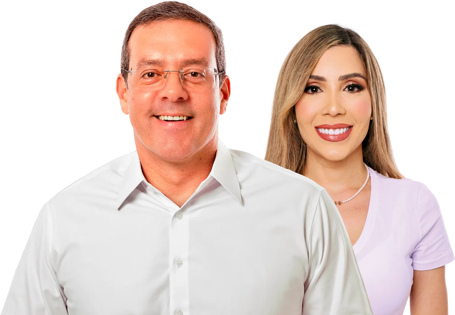 Dr. Furlan e Luciana Gurgel