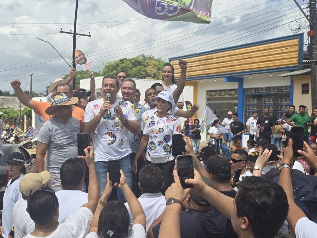 Carreata reúne apoiadores em Calçoene e Furlan destaca propostas para desenvolver o município