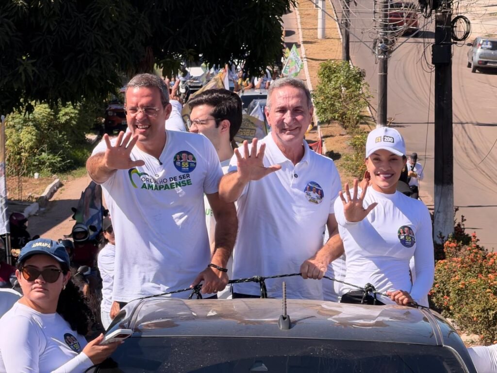 Caminhada da Vitória reúne milhares entre Santana e Macapá na véspera da eleição
